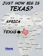 At 268,596 square miles, Texas is a big state - the second largest, after Alaska. If Texas were a country it would rank as the 39th largest by area. However, those stats may not give you a great idea of how actually compares to different countries, since size is often better understood visually.